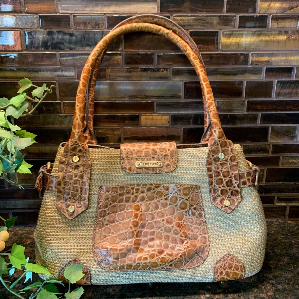 Eric Javits crocodile purse